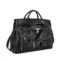 Urban Luxe Leather Weekender