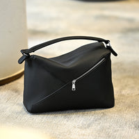 Handmade Cowhide Leather Shoulder Bag