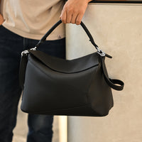 Handmade Cowhide Leather Shoulder Bag