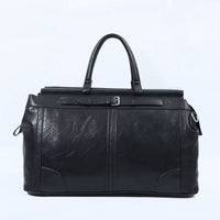 Classic Voyager Leather Travel Duffel