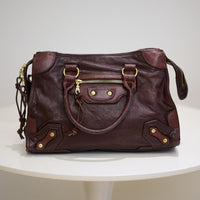 Premium Cowhide Leather Handbag