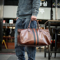 Handmade Italian Leather Travel Bag