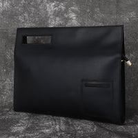 Leather Business Clutch – Cowhide Document & Tablet Bag