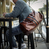 Handmade Italian Leather Travel Bag