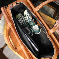Classic Voyager Leather Travel Duffel