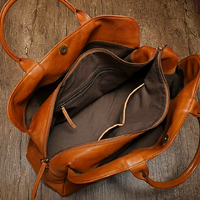Artisan Cowhide Leather Travel Bag