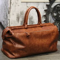 Classic Voyager Leather Travel Duffel