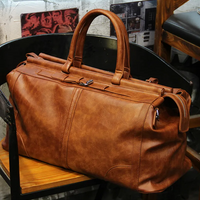 Classic Voyager Leather Travel Duffel
