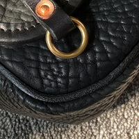 Italian Leather Mini Crossbody Saddle Bag