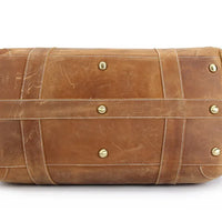 Crazy Horse Leather Weekender Bag