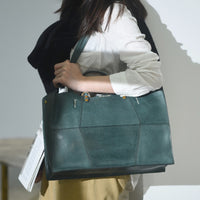 Handmade Italian Leather Tote Bag – Unisex