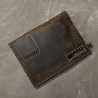 Genuine Leather Multi-Use Messenger Bag