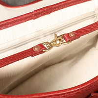 Italian Leather Mini Crossbody Saddle Bag