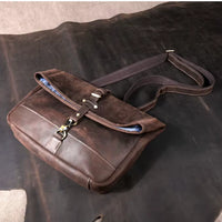 Rustwood Leather Messenger Bag