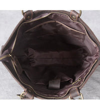 Genuine Leather Convertible Backpack Tote