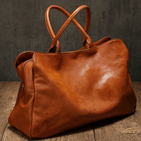 Artisan Cowhide Leather Travel Bag