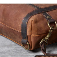 Genuine Leather Convertible Backpack Tote