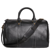 Crazy Horse Leather Weekender Duffel Bag