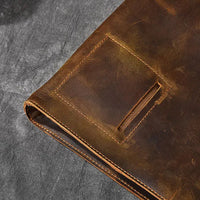 Genuine Leather Multi-Use Messenger Bag
