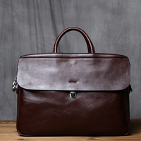 Italian Leather Briefcase – Classic Business Bag