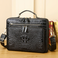 Royal Croc Leather Briefcase