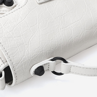 Cowhide Leather Mini Top Handle Bag