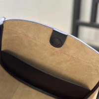 Saddle Curve Leather Crossbody Bag