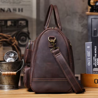 Titan Multi-Pocket Large Leather Briefcase