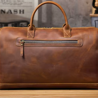 Titan Multi-Pocket Large Leather Briefcase