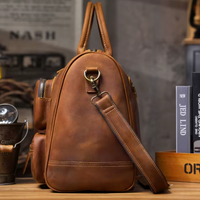 Titan Multi-Pocket Large Leather Briefcase