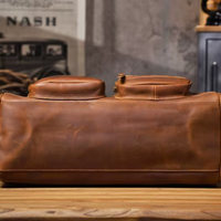 Titan Multi-Pocket Large Leather Briefcase
