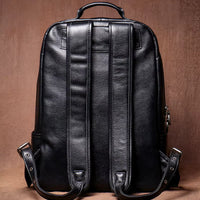 Distressed Leather Rucksack