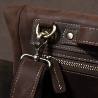 Rustwood Leather Messenger Bag