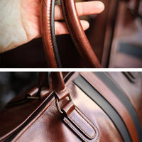 Handmade Italian Leather Travel Bag
