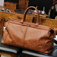 Classic Voyager Leather Travel Duffel