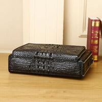 Royal Croc Leather Briefcase