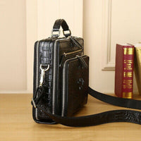 Royal Croc Leather Briefcase