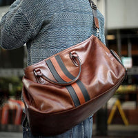 Handmade Italian Leather Travel Bag