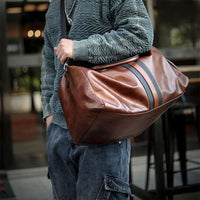 Handmade Italian Leather Travel Bag