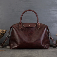 Handmade Cowhide Leather Tote Bag