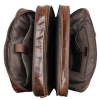 Classic Leather Weekender Travel Bag