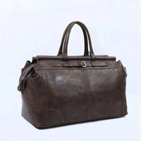 Classic Voyager Leather Travel Duffel