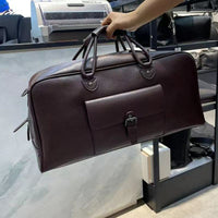 Heritage Cowhide Leather Travel Duffel Bag