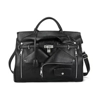 Urban Luxe Leather Weekender