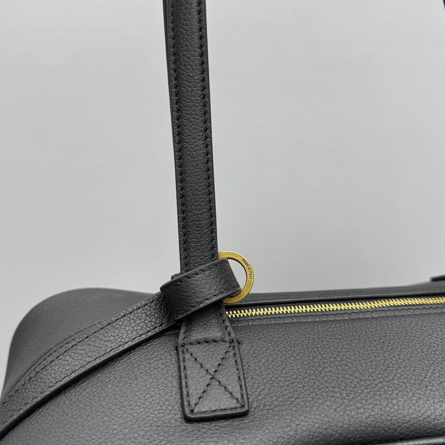 Full Grain Leather Boston Bag
