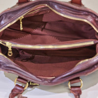 Premium Cowhide Leather Handbag