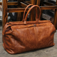Classic Voyager Leather Travel Duffel