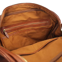 Handmade Cowhide Leather Weekender & Business Bag