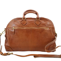 Handmade Cowhide Leather Weekender & Business Bag