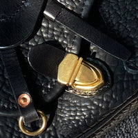 Italian Leather Mini Crossbody Saddle Bag